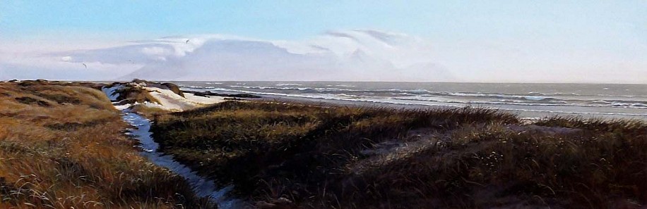Geoff Horne, Melkbos Dunes II
acrylic on canvas