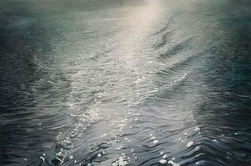 Greg Schultz, Moon Wake
oil  on canvas