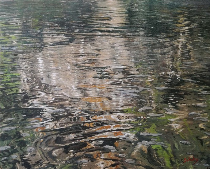 Greg Schultz, Reflect
oil  on canvas