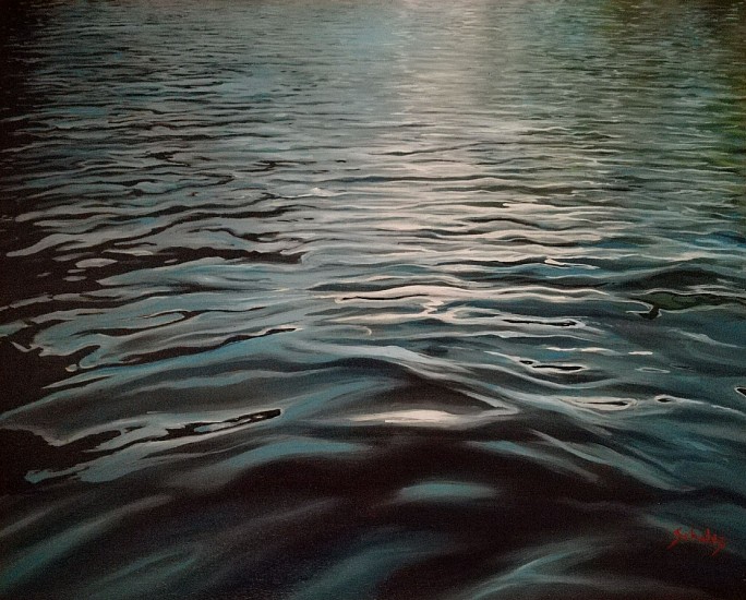 Greg Schultz, Water Face
oil  on canvas