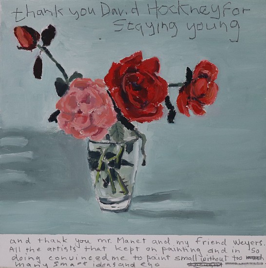 Leon Vermeulen, Thank You David Hockney for staying young