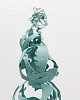 arabella caccia splash bronze with mint pigment 90 x 26 x 26 cm detail