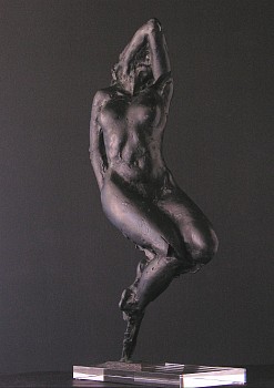 dylan lewis s256 trans figure ix maquette bronze edition 4 of 12 84 x 20 x 41cm