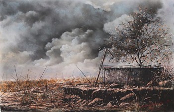 jan tshikhuthula decisions soft pastel on paper 100 x 150cm gkac11847 low res