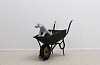 wilma cruise he does not give milk he does not lay eggs bronze 2 of 10 and wheelbarrow 91 x 132 x 60 cm gkac 12426 front