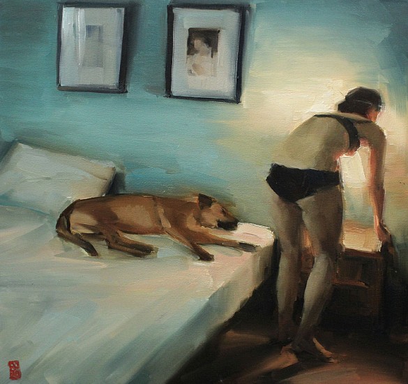Sasha Hartslief, At Home
oil  on canvas