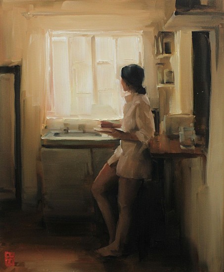 Sasha Hartslief, Breakfast
oil  on canvas