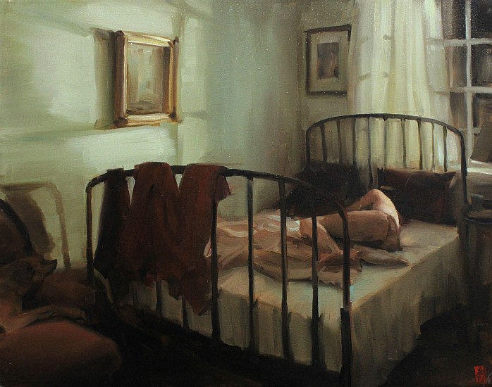 Sasha Hartslief, Night
oil  on canvas