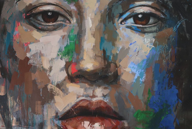 Lionel Smit, Fragmented Stare
oil on canvas