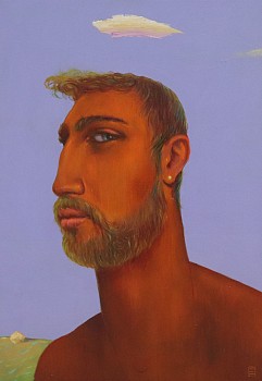 andre serfontein man is not made of stone oil on canvas 50 x 35cm gkac