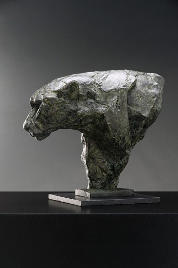Dylan Lewis, Cheetah Bust (S 108Y)
bronze