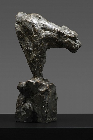 Dylan Lewis, Stalking Cheetah Bust (S 477)
bronze