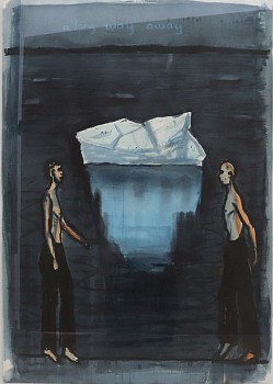 leon vermeulen failed expedition v ink and watercolour 99 x 70cm