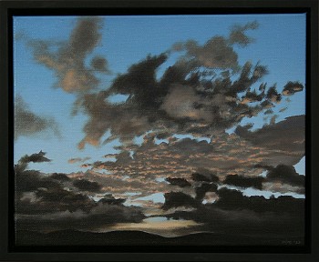 anton brink cloudscape ii oil on wood 25 x 23cm gkac13312
