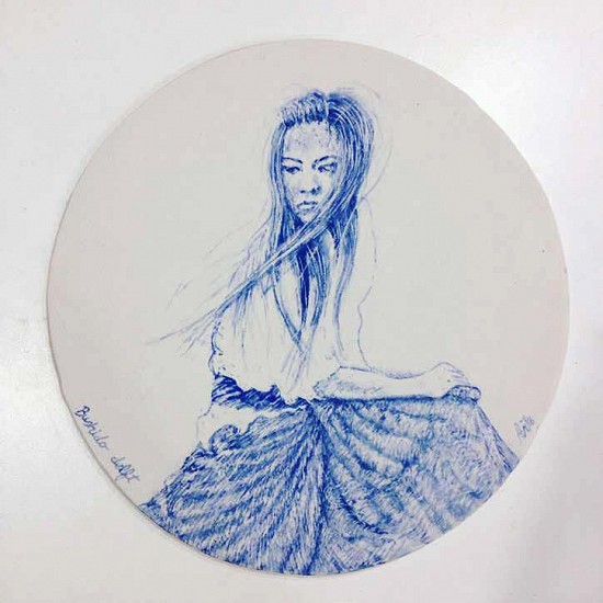 Ann-Marie Tully, Bushido Delft III
porcelain/cobalt