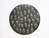 lionel smit emerge circular bronze 1of6 89 x 89 x 4 cm
