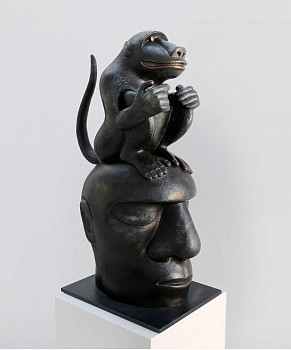 norman catherine muse bronze edition 3 of 12 65 x 37 x 23cm ac