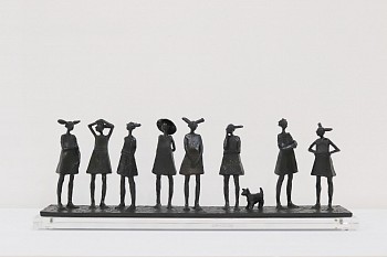 grace da costa twain girls bronze edition 7 of 8 gkac