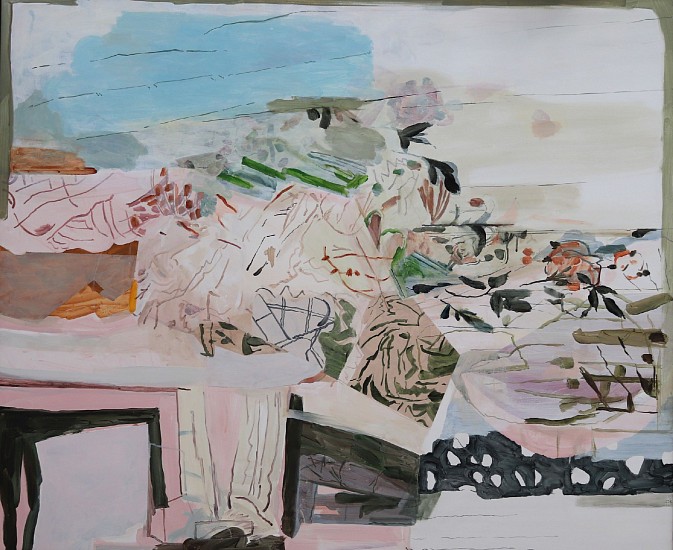 Jeanne Hoffman, Like incoming tide
acrylic on canvas