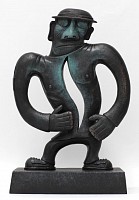 Norman Catherine Hollow Man, bronze, 42 x 25 x 13.5 cm, GKAC 12460