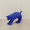 wilma cruise scribble the cat the comma matters blue bronze edition 5 of 10 gkac