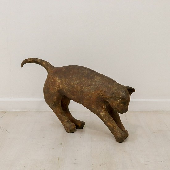 Wilma Cruise, Scribble, the cat (the comma matters)
bronze