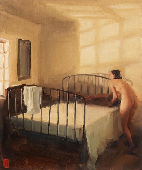 Sasha Hartslief, Light from outside
oil on canvas