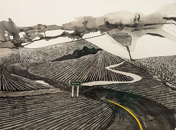 setlamorago mashilo thaba tseka acrylic and charcoal on arches paper