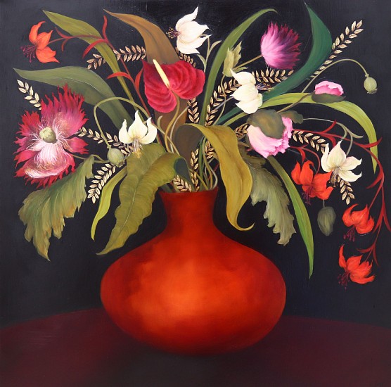 Shany van den Berg, Vase of Celebration
oil on canvas