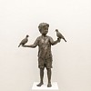 toby megaw boy with doves bronze edition 1 of 15 103 x 73 x 40 cm gkx