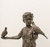 toby megaw boy with doves bronze edition 1 of 15 103 x 73 x 40 cm gkx 14240 detail