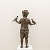 toby megaw boy with doves bronze edition 1 of 15 103 x 73 x 40 cm gkx 14240 back