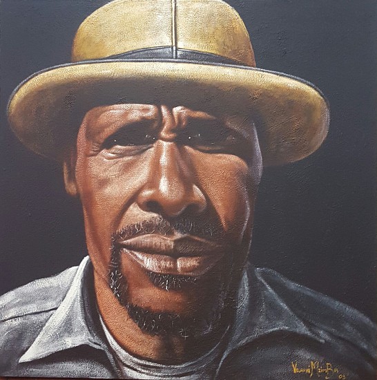 Velaphi Mzimba, Thulani
acrylic on canvas