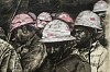 phillemon hlungwani vurhongo sala nkumbeni iv the time has come to go to work 90 x 126 cm charcoal and soft pastel on paper gkac 4342 detail 2