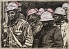 phillemon hlungwani vurhongo sala nkumbeni iv the time has come to go to work 90 x 126 cm charcoal and soft pastel on paper gkac 4342 low res