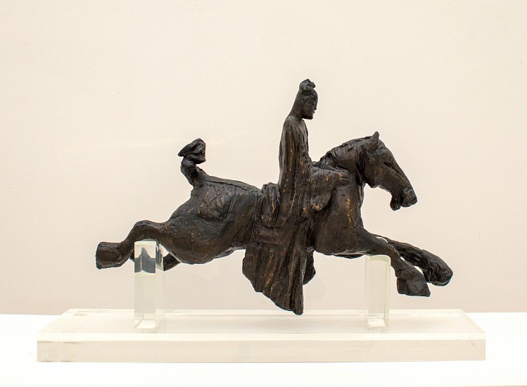 Deborah Bell, Horse and Rider I
bronze