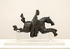 deborah bell horse and rider ii bronze edition 9 of