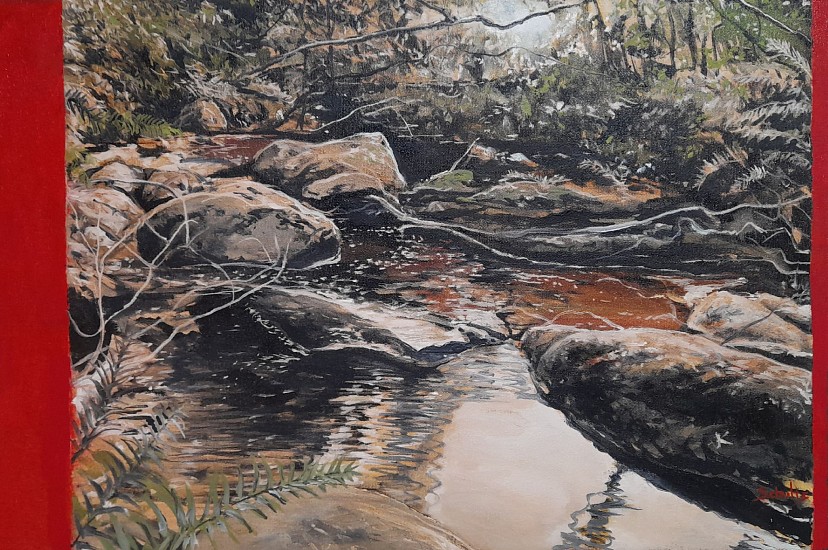 Greg Schultz, Forest Pool (Knysna)
oil on canvas