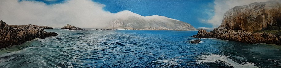 Greg Schultz, Knysna Heads Mist
oil on canvas