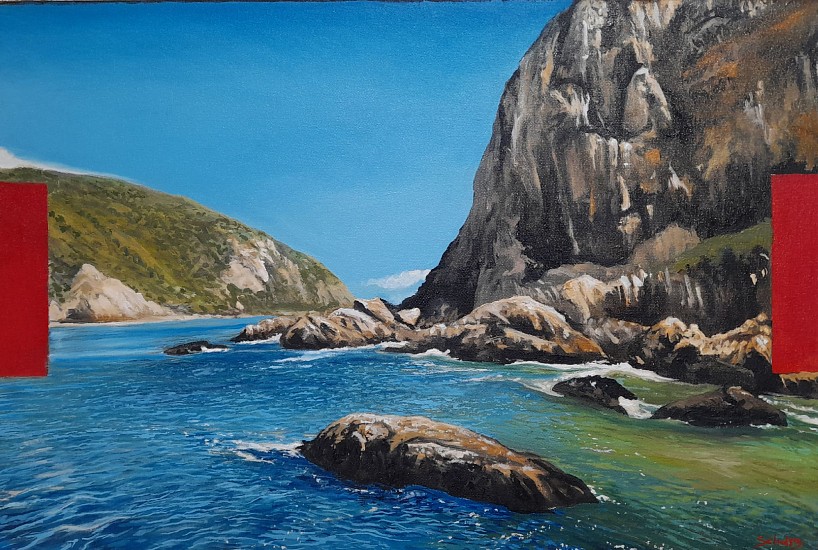 Greg Schultz, Passage (Knysna Heads)
oil on canvas