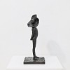 rosamund oconnor on the beach iii bronze edition 2 of 15 side hat gkac