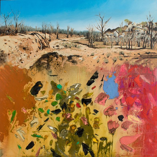 Jaco Roux, Mopanie V
oil on canvas