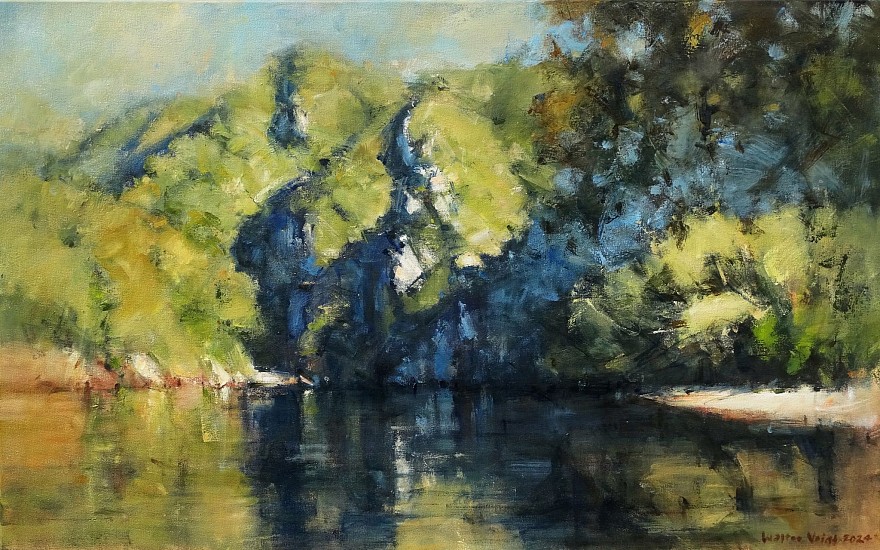 Walter Voigt, Keurbooms River Quietude
oil on canvas