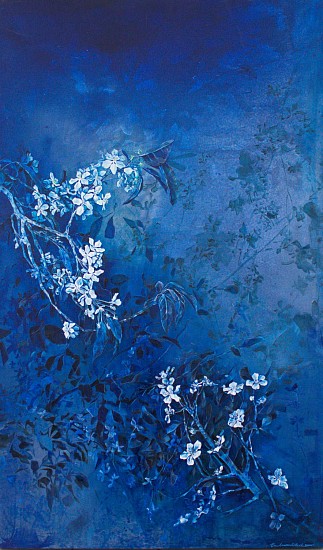 Paula van Coller Louw, Confidential Blue
oil on canvas