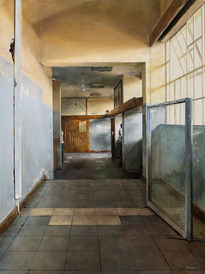 Ydi Coetsee Carstens, Border Post - Malawi
oil on canvas