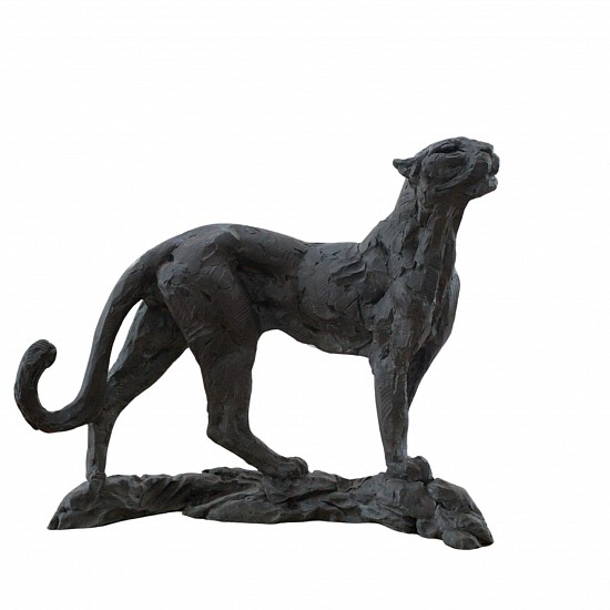 Dylan Lewis, Standing Leopard III Maquette (S334)
bronze