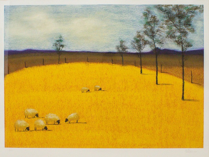 Pieter van der Westhuizen, Roaming Sheep
lithograph