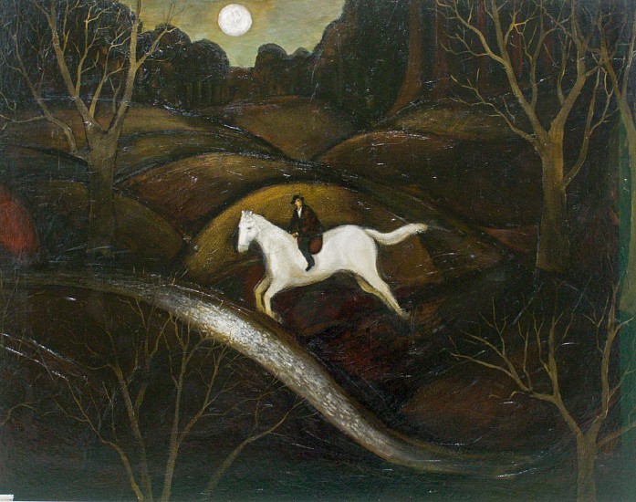 John Caple, The Night Journey
mixed media on board