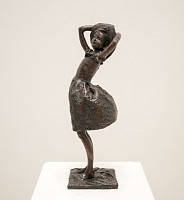 rosamund o connor windy day bronze edition 3 of 15 side