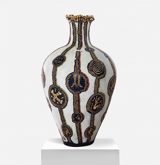 Lucinda Mudge, Never Forever
ceramic and gold lustre